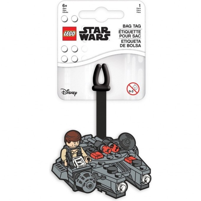 Бирка для багажа LEGO STAR WARS «MILLENNIUM FALCON» 52236L 1649621 Бирка для багажа LEGO STAR WARS «MILLENNIUM FALCON» 52236L 1649621