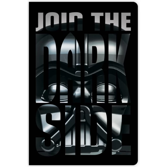 Книга для записей LEGO STAR WARS DARTH VADER (96 листов, линейка) Star Wars™ 52216L 1215366 Книга для записей LEGO STAR WARS DARTH VADER (96 листов, линейка) Star Wars™ 52216L 1215366