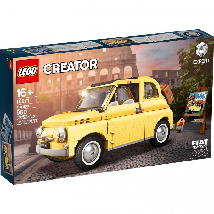 Конструктор детский LEGO CREATOR EXPERT АВТОМОБИЛЬ ФИАТ 500 10271 Конструктор детский LEGO CREATOR EXPERT АВТОМОБИЛЬ ФИАТ 500 10271