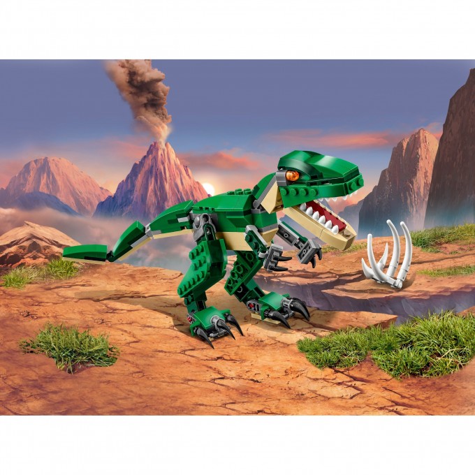 Конструктор LEGO CREATOR ГРОЗНЫЙ ДИНОЗАВР 31058 184518 Конструктор LEGO CREATOR ГРОЗНЫЙ ДИНОЗАВР 31058 184518