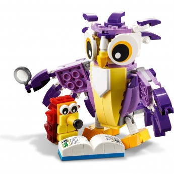 Конструктор LEGO CREATOR УДИВИТЕЛЬНЫЕ ЛЕСНЫЕ ОБИТАТЕЛИ 31125 Конструктор LEGO CREATOR УДИВИТЕЛЬНЫЕ ЛЕСНЫЕ ОБИТАТЕЛИ 31125