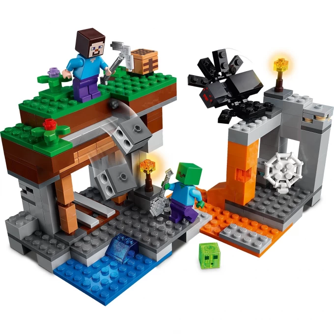 Конструктор LEGO MINECRAFT "ЗАБРОШЕННАЯ ШАХТА" Minecraft 21166 Конструктор LEGO MINECRAFT "ЗАБРОШЕННАЯ ШАХТА" Minecraft 21166