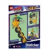 Набор многоразовых наклеек для декора LEGO MOVIE 2 “EMMET VEHICLE” The LEGO® Movie 2 52368L 1215310
